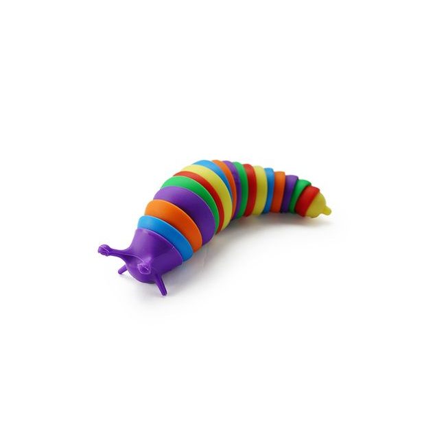 Fidget toy - duhový šnek