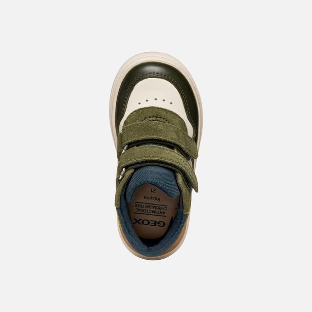 Chlapci první kroky Geox Nashik Krémová