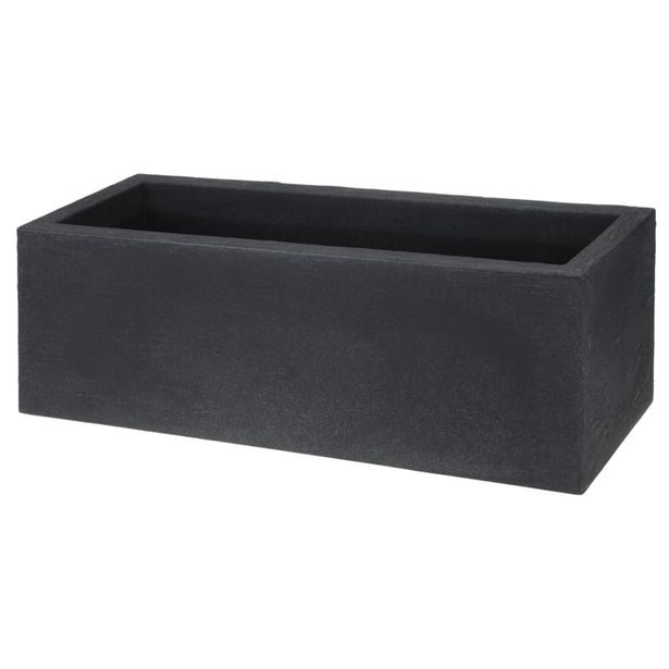 PROGARDEN Květináč 80x29x26 cm antracit KO-Y54190080