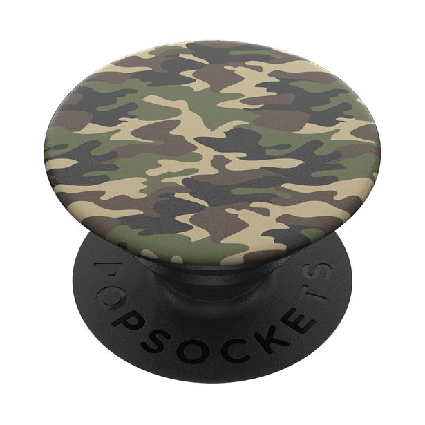 PopSockets PopGrip Gen.2, Woodland Camo, maskáčový