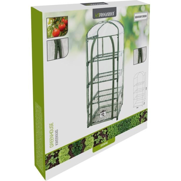 PROGARDEN Foliovník zahradní čtyřpatrový 50 x 45 x 130 cm KO-CE7000150