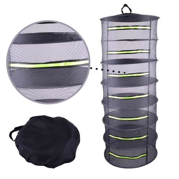 sušák d58cm, 7pater, na ovoce, houby, SKVELER, textil