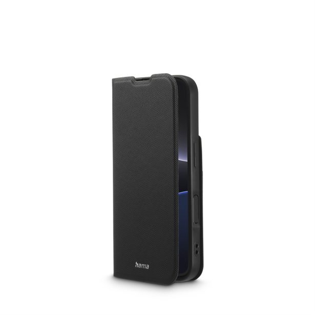 Hama Daily Protect, pouzdro-knížka pro Apple iPhone 16 Pro Max, funkce stojanu, černé