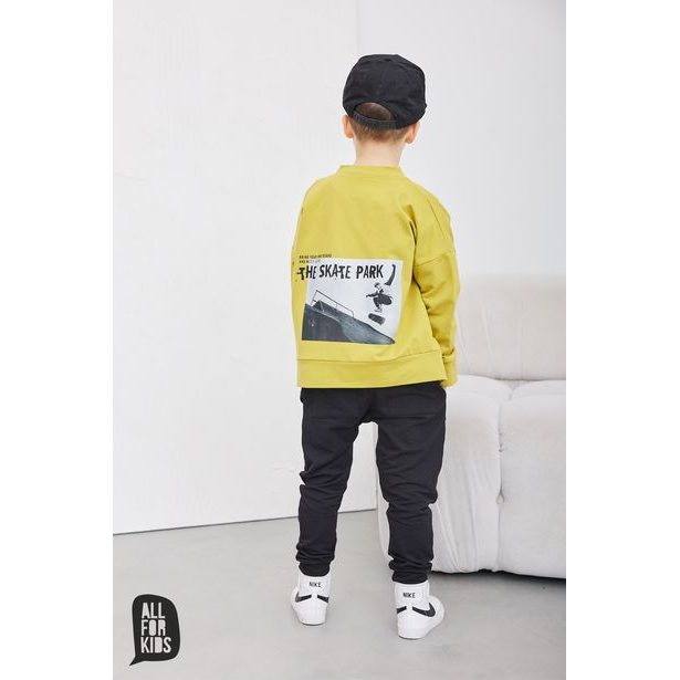 Chlapecké teplákové Baggy černé