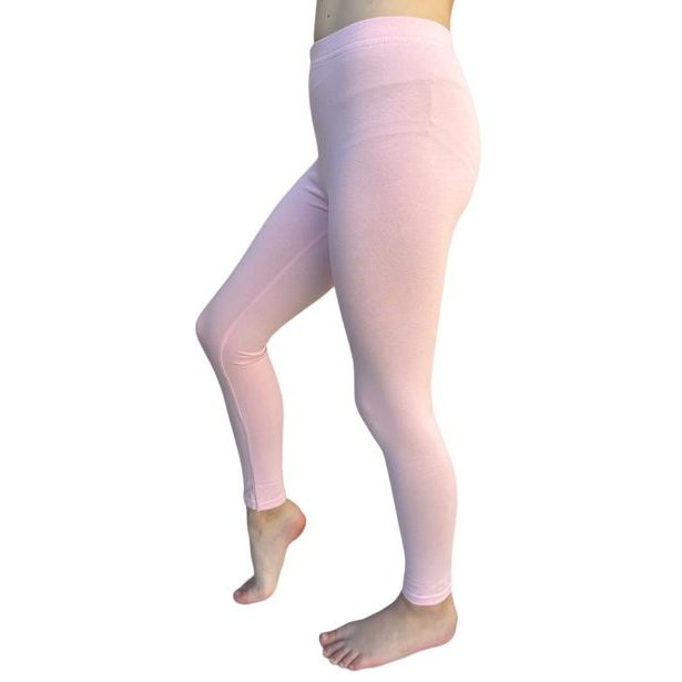 Legíny Lily Grey jednobarevné - clear pink