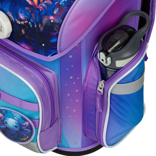 BAAGL SET 3 Ergo Axolotl: aktovka, penál, sáček