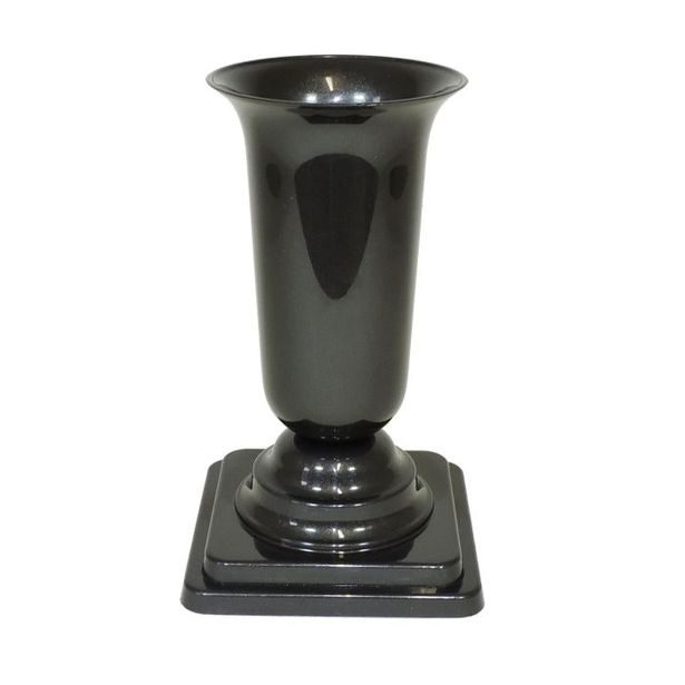 váza hřbit. 15x15x27cm ANTR. zátěžová