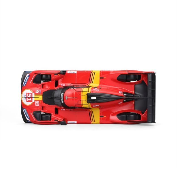Bburago 1:24 Ferrari Racing - 499P LMH - Red #51