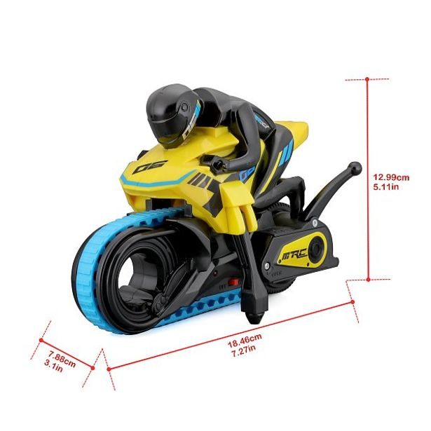 Maisto Maisto RC - Motocykl Cyklone, žlutá, 2,4 GHZ