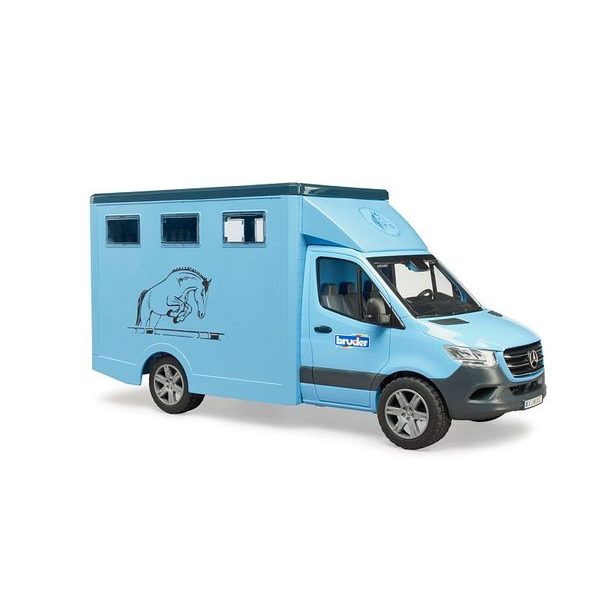 BRUDER Volný čas - MB Sprinter pro přepravu koní