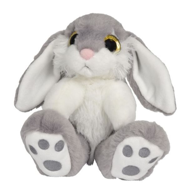 Králíček plyšový sedící 17 cm, 3 druhy