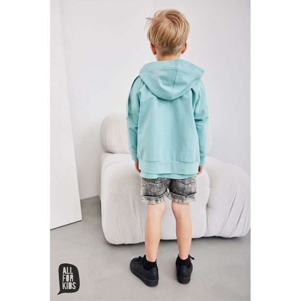 All for kids chlapecká mikina Focus on the results zelená