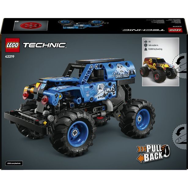 Monster Jam™ Grave Digger™ Oheň a led