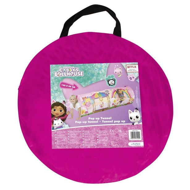 Pop Up tunel Gabby´s Dollhouse 150cm, průměr 45cm