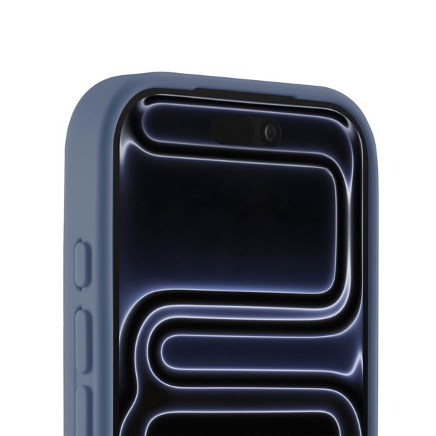 Hama Frame Protect, kryt pro Apple iPhone 17 Pro, magnetický, průhledný/modrý
