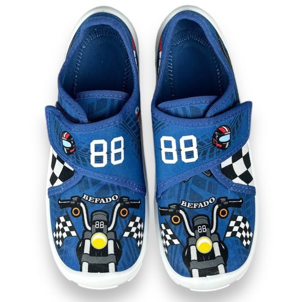 Chlapecká domácí obuv Befado - Motorka