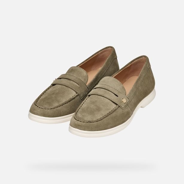 Khaki dámské sandály Geox Xand 3
