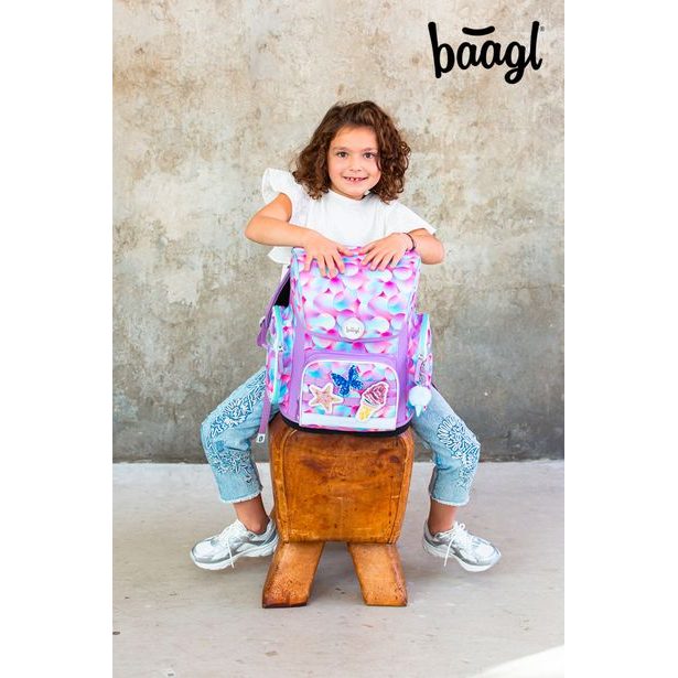 BAAGL SET 3 Ergo Candy: aktovka, penál, sáček