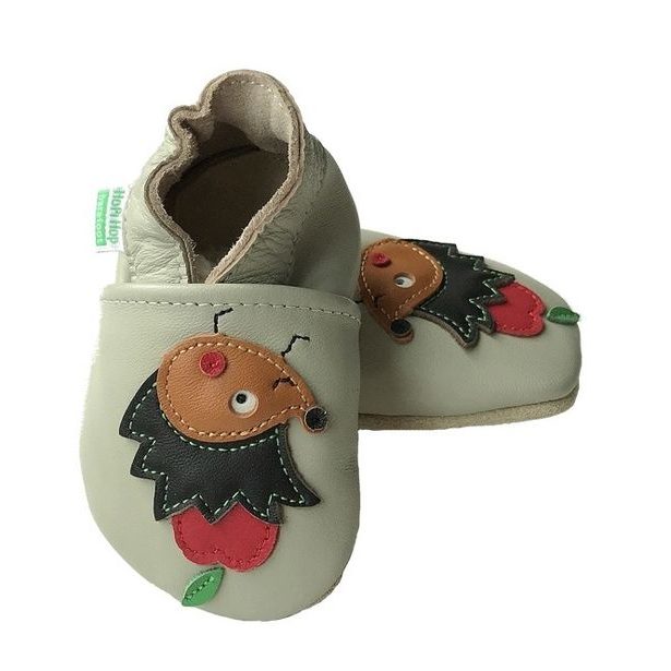 Hopi Hop Barefoot kožené capáčky - Ježek