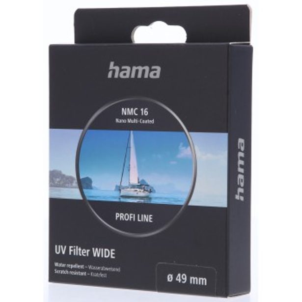Hama Profi Line, UV filtr, 49 mm, nano, 16 vrstev povrchové úpravy