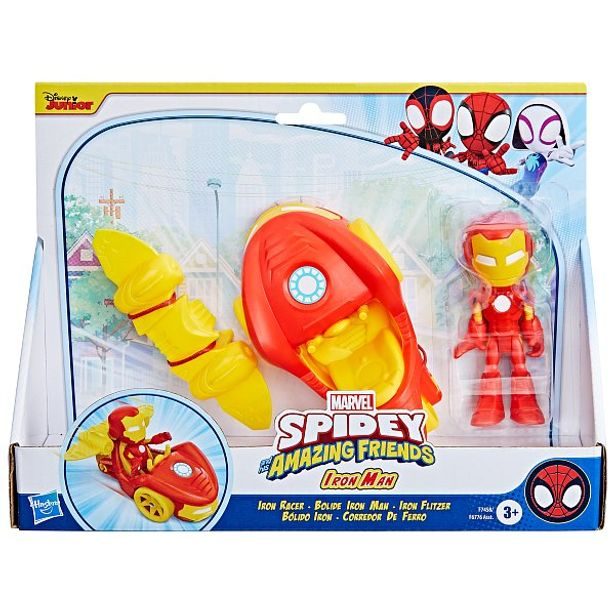 HASBRO - Spiderman HASBRO - Spider-Man Spidey a jeho úžasní přátelé Základní vozidlo Iron Man