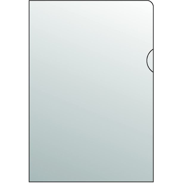 Průhledný obal A4 "L/U" PP bez euroděrování -160 my