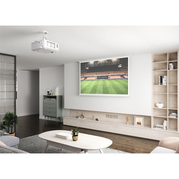 Hama stropní držák projektoru, kloubový, bílý