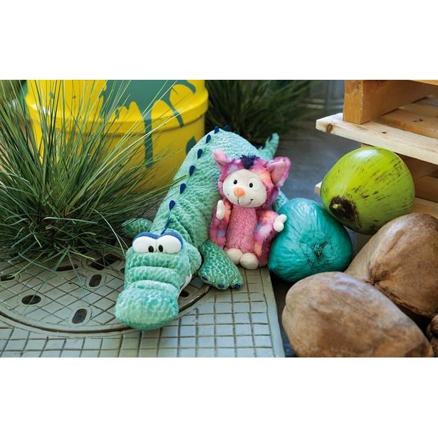 NICI NICI plyš Veverka Macy McFly 20cm, GREEN