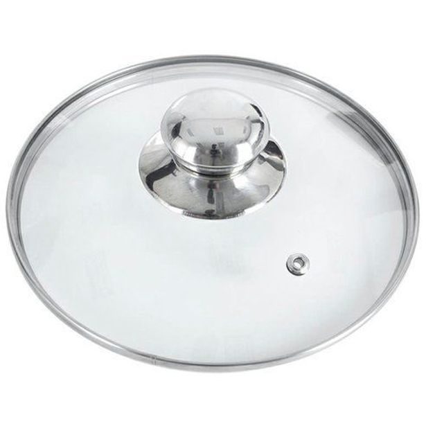 poklice d26cm sklo, vč.NR úchytu