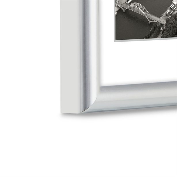 Hama rámeček plastový SWING, stříbrná, 15x20 cm