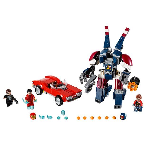 LEGO Super Heroes 76077 Iron Man: Robot z detroitských oceliarní