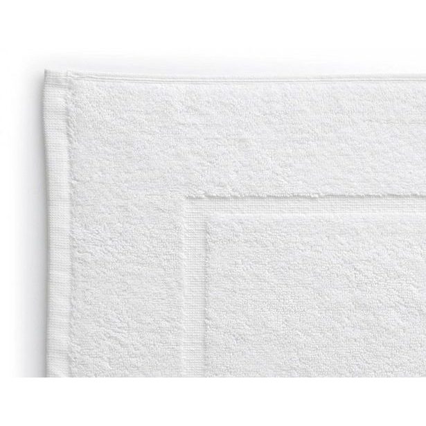 KELA Koupelnová předložka LADESSA bílá 60x100 cm KL-23480
