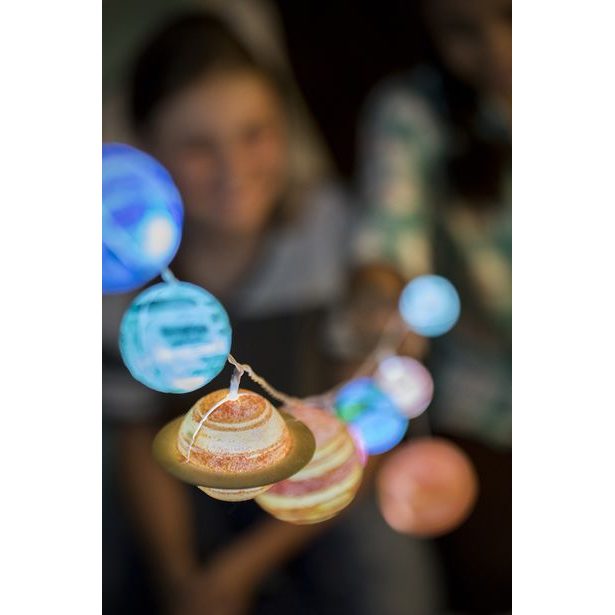 Svítící mini planetárium