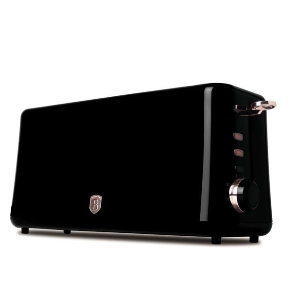 BERLINGERHAUS Topinkovač nerez 980W s dlouhým slotem Black Rose Collection BH-9685