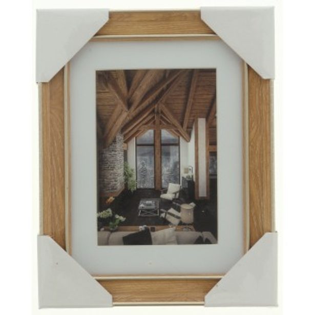 Hama rámeček plastový RUSTIC, dub, 15x20 cm