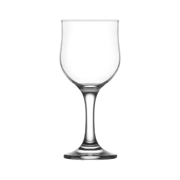 sklen. 240ml, 6ks, NEVAKAR v.16,5cm - č.víno