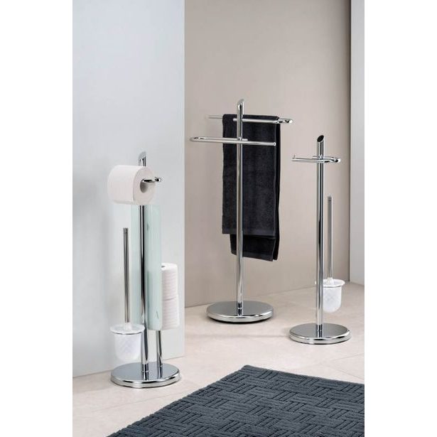 KELA WC sada Ken s držákem náhradní role lesklý kov KL-20537