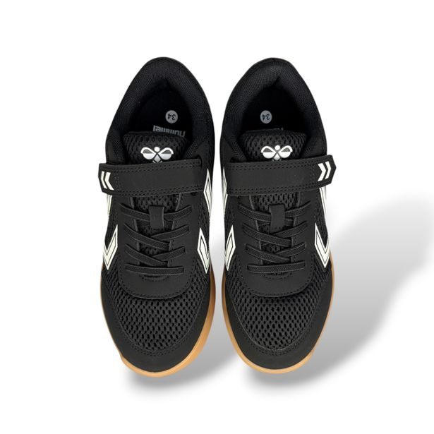 Dětské tenisky HUMMEL MULTIPLAY FLEX - black/white