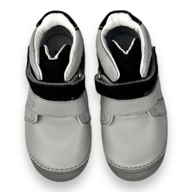 Dětské kožené boty, Ponte20 - Šedé