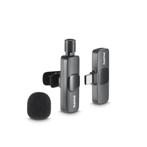 Hama bezdrátový klopový mikrofon Lavalier Smart Wireless