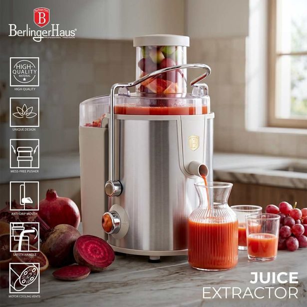 BERLINGERHAUS Odšťavňovač 500 W Sahara Collection BH-9829