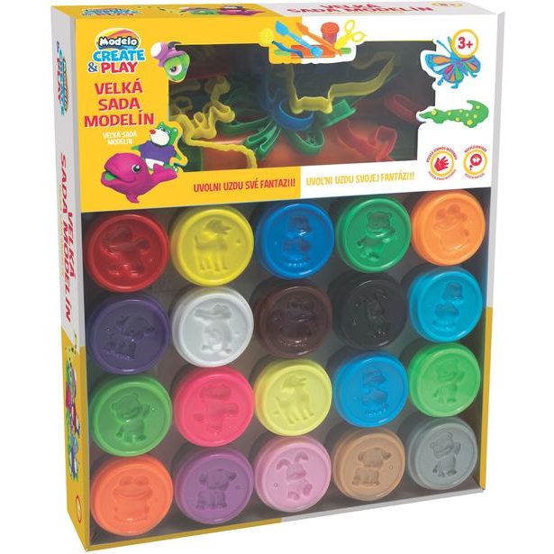 Velká sada modelín
