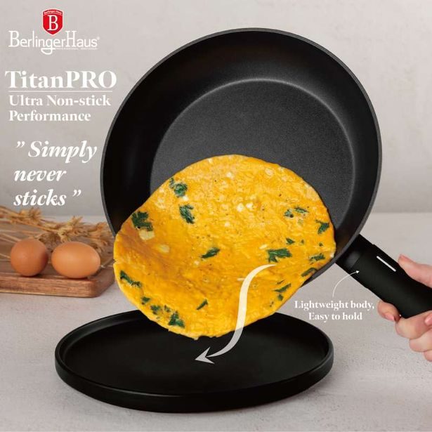 BERLINGERHAUS Sada nádobí s titanovým povrchem 15 ks Matte Black Collection BH-8198