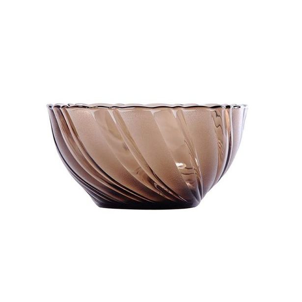 miska 370ml, 1ks-Sépie, BEAU RIV., d12x5,9cm,DURALEX, sklo