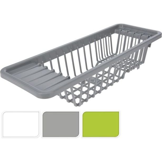 odkapávač nádobí 45x16x10cm na dřez, 3barvy, plast