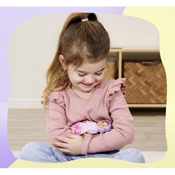 NBB Mini Panenka Onesie Fun 12 cm, 2 druhy