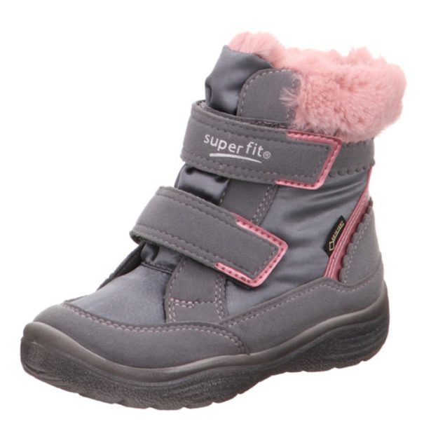 Dětské zimní boty Superfit 3-09090-25 CRYSTAL šedá