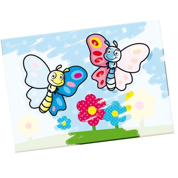 Moje první malování štětcem a vodou