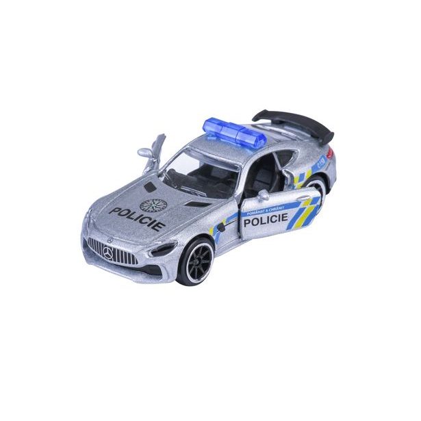 Auto policejní kovové, česká verze