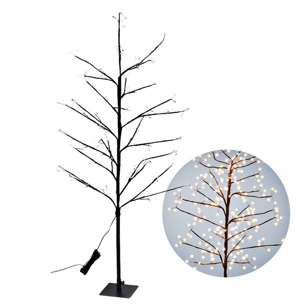 HOMESTYLING Dekorativní světelný stromek 240 LED 120 cm KO-AX5306320